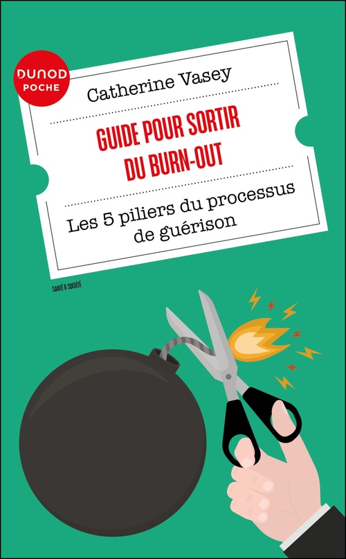 ebook cover of Guide pour sortir du burn-out, by Catherine Vasey
