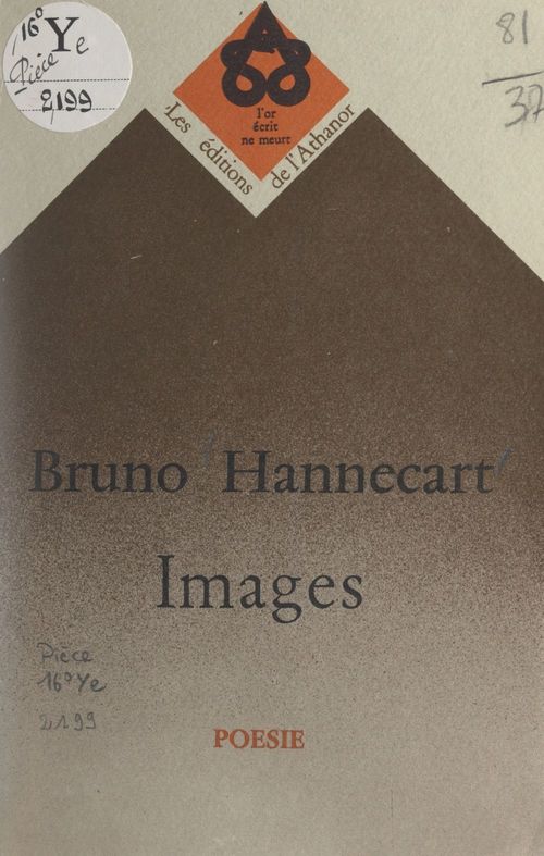 ebook cover of Images, by Bruno Hannecart