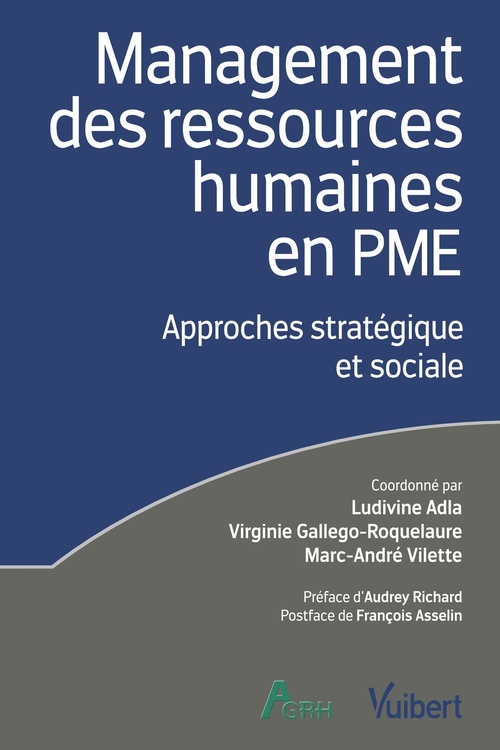 Couverture ebook de Management des ressources humaines en PME, de Ludivine Adla, Virginie Gallego-Roquelaure, Marc-André Vilette