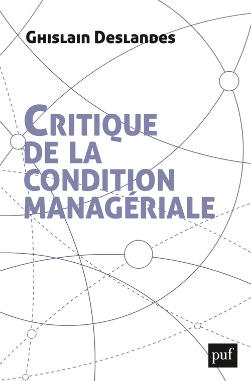 ebook cover of Critique de la condition managériale, by Ghislain Deslandes