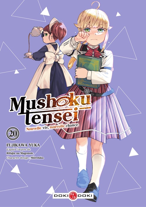 ebook cover of Mushoku Tensei - Tome 20, by Rifujin na magonote, Yuka Fujikawa