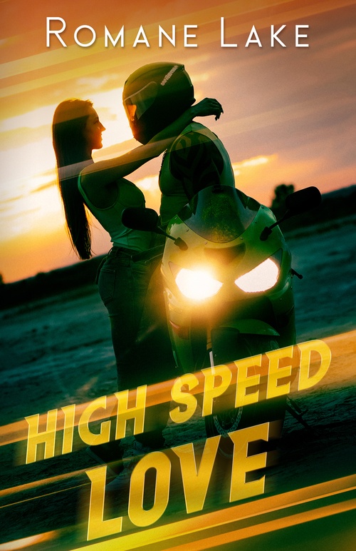 ebook cover of High speed love, by Romane Lake