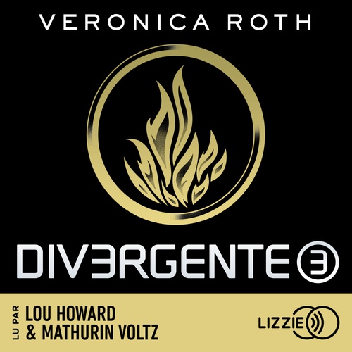 Couverture audiobook de Divergente - Tome 3 Au-delà du mur, de Veronica Roth