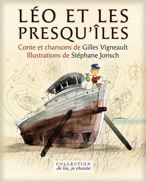 ebook cover of Léo et les presqu'îles (Contenu enrichi), by Gilles Vigneault