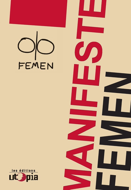 Couverture ebook de Manifeste Femen, de Collectif