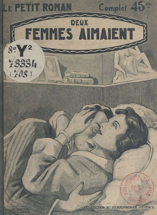 Couverture ebook de Deux femmes aimaient, de Jacques Redanges