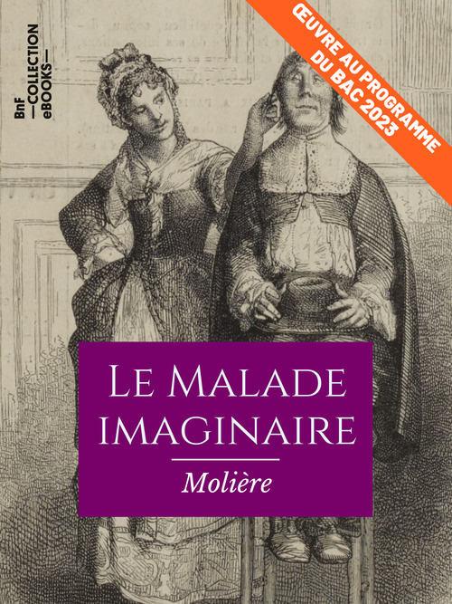 Couverture ebook de Le Malade imaginaire, de Molière