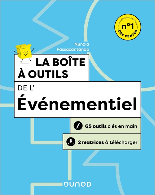 ebook cover of La boîte à outils de l'événementiel, by Nunzia Passacantando