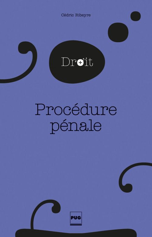 ebook cover of Procédure pénale, by Cédric Ribeyre