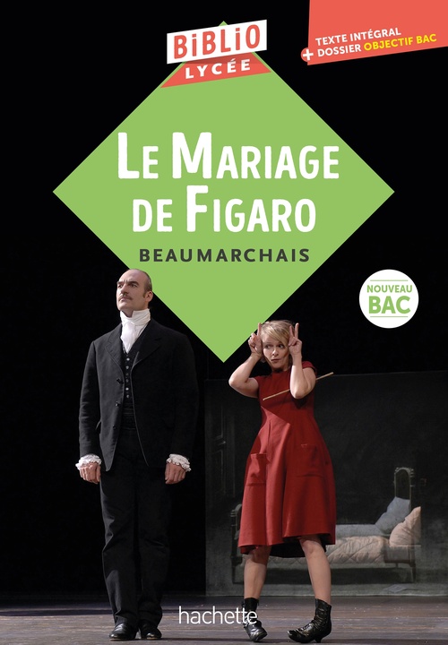 ebook cover of BiblioLycée Le Mariage de Figaro, by Pierre-Augustin Caron de Beaumarchais