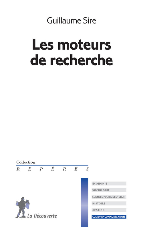 Couverture ebook de Les moteurs de recherche, de Guillaume Sire