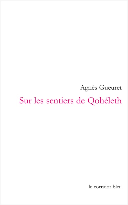 Couverture ebook de Sur les sentiers de Qohéleth, de Gueuret Agnes