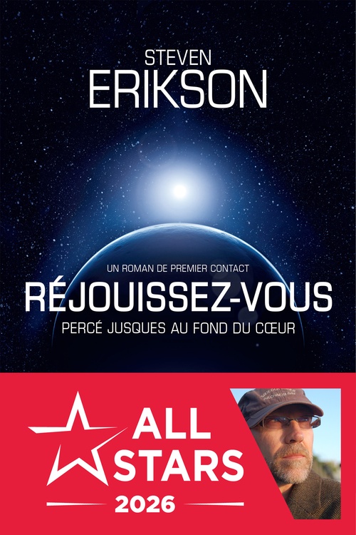 ebook cover of Réjouissez-vous, by Steven Erikson