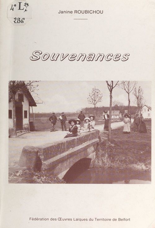 Couverture ebook de Souvenances, de Janine Roubichou
