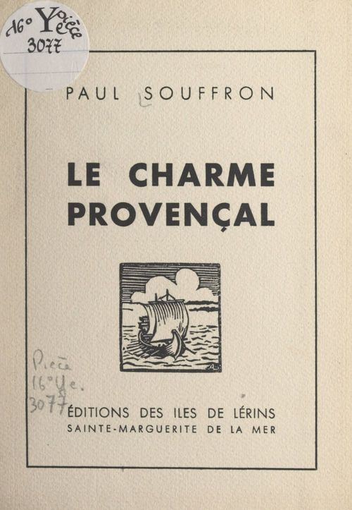 ebook cover of Le charme provençal, by Paul Souffron