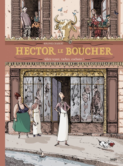 ebook cover of Hector le boucher, by Alexis Chabert, Jean-blaise Djan