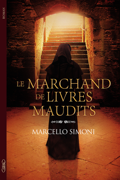 Couverture ebook de Le marchand de livres maudits, de Marcello Simoni