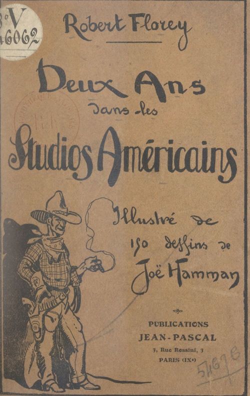 ebook cover of Deux ans dans les studios américains, by Robert Florey