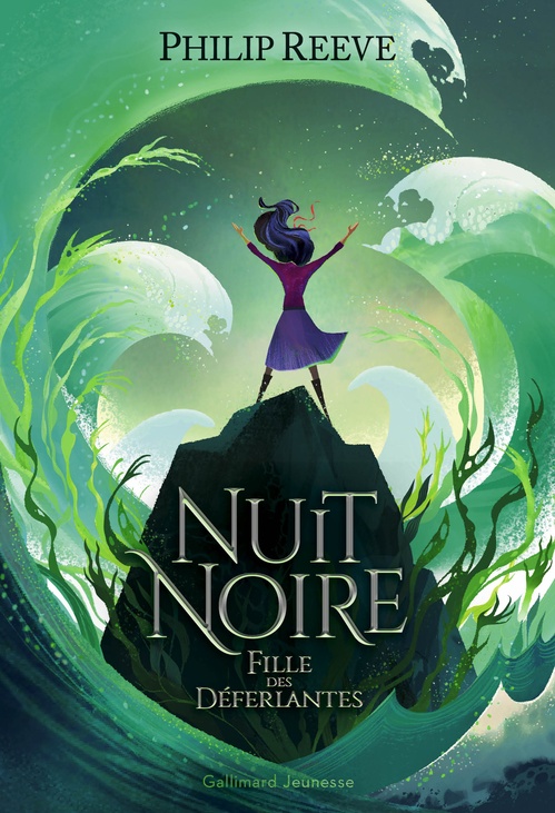 ebook cover of Nuit noire (Tome 1) - Fille des déferlantes, by Philip Reeve