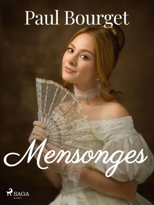 ebook cover of Mensonges, by Paul Bourget