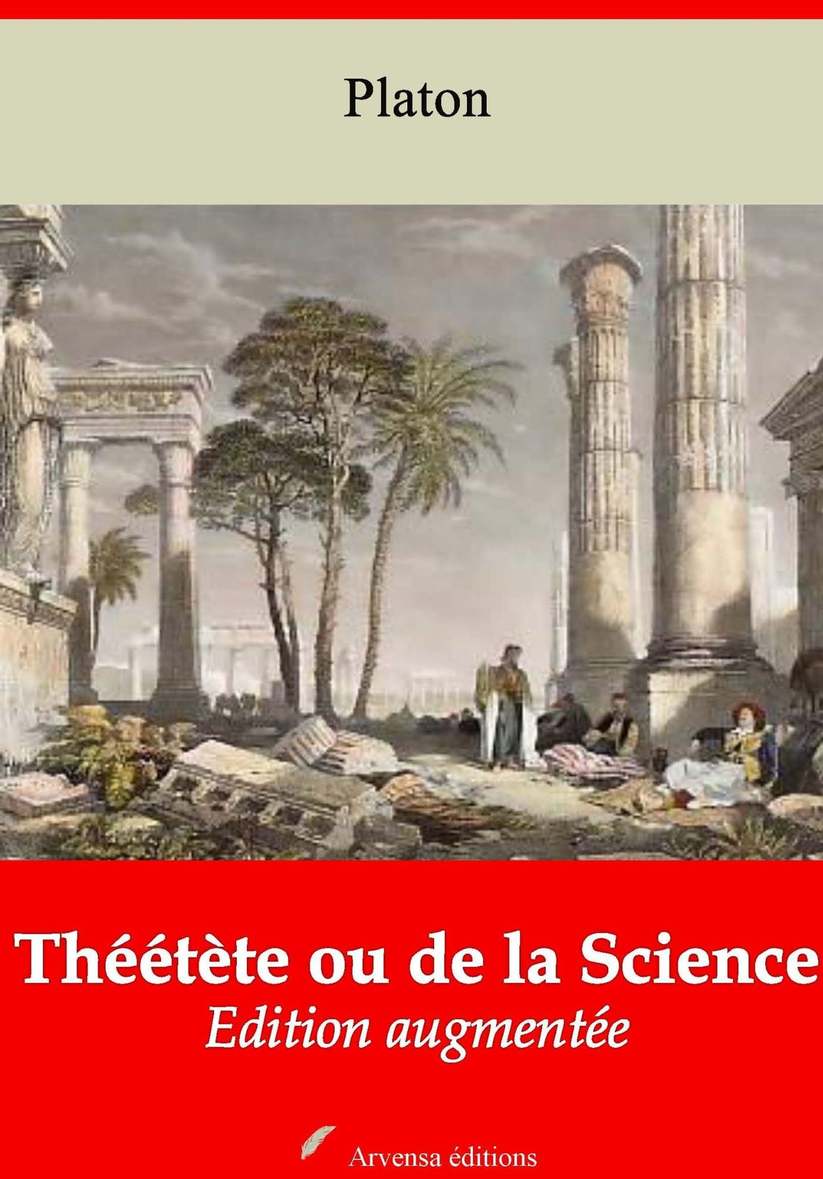 ebook cover of Théétète ou de la Science - suivi d'annexes, by Platon