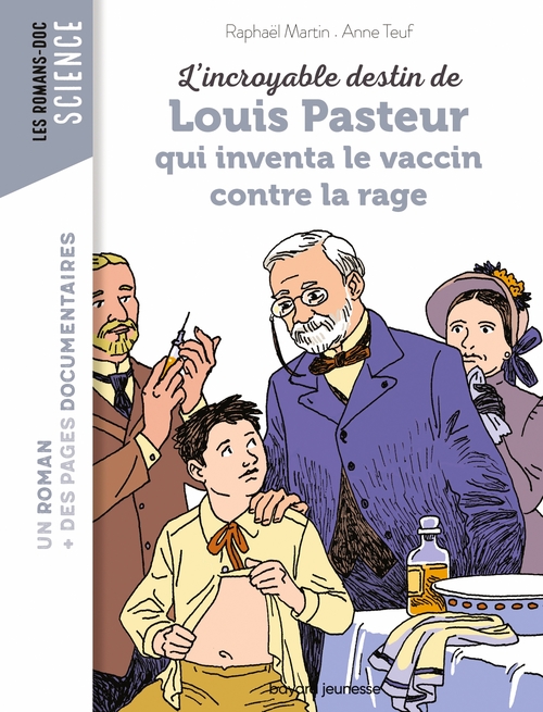 ebook cover of L'incroyable destin de Pasteur, qui inventa le vaccin contre la rage, by Raphaël Martin