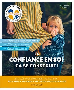Couverture ebook de La confiance en soi, ça se construit !, de Corinne Roehrig