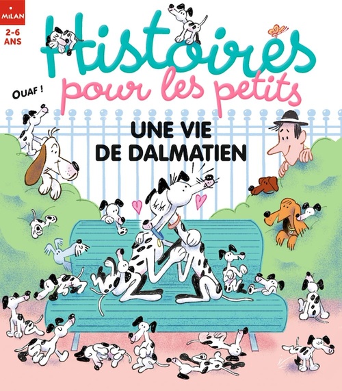 ebook cover of Une vie de Dalmatien, by Mathieu Lebreton