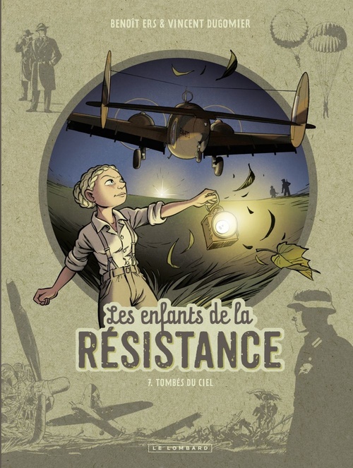 ebook cover of Les Enfants de la Résistance - Tome 7 - Tombés du ciel, by Vincent Dugomier, Benoît Ers