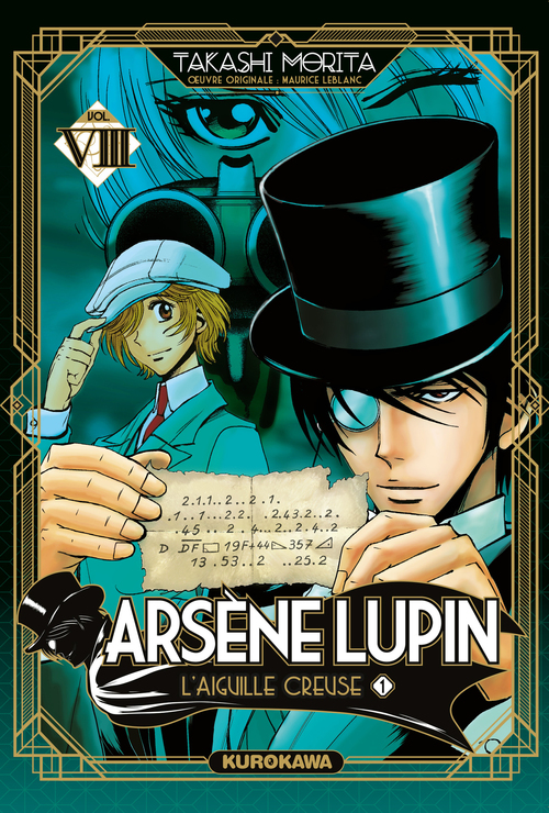 Couverture ebook de Arsène Lupin - Tome 8, de Maurice Leblanc