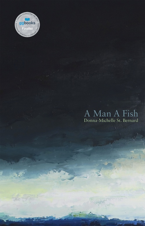 ebook cover of A Man A Fish, by Donna-Michelle St. Bernard