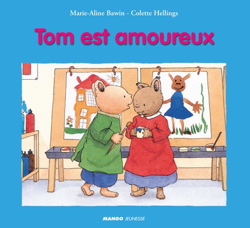 ebook cover of Tom est amoureux, by Marie-Aline Bawin, Colette Hellings
