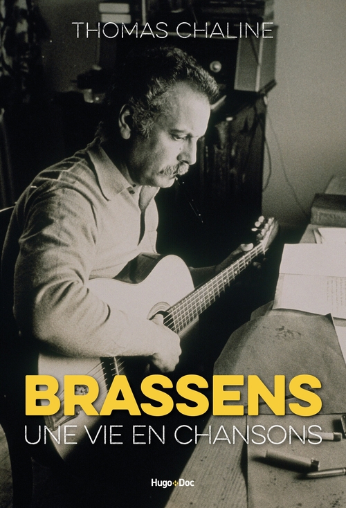Couverture ebook de Brassens, une vie en chansons, de Thomas Chaline