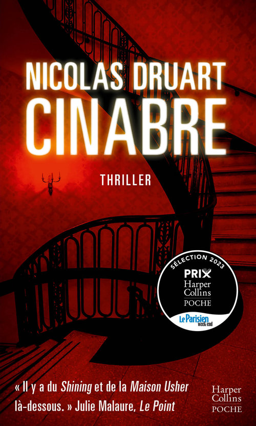 ebook cover of Cinabre, by Nicolas Druart