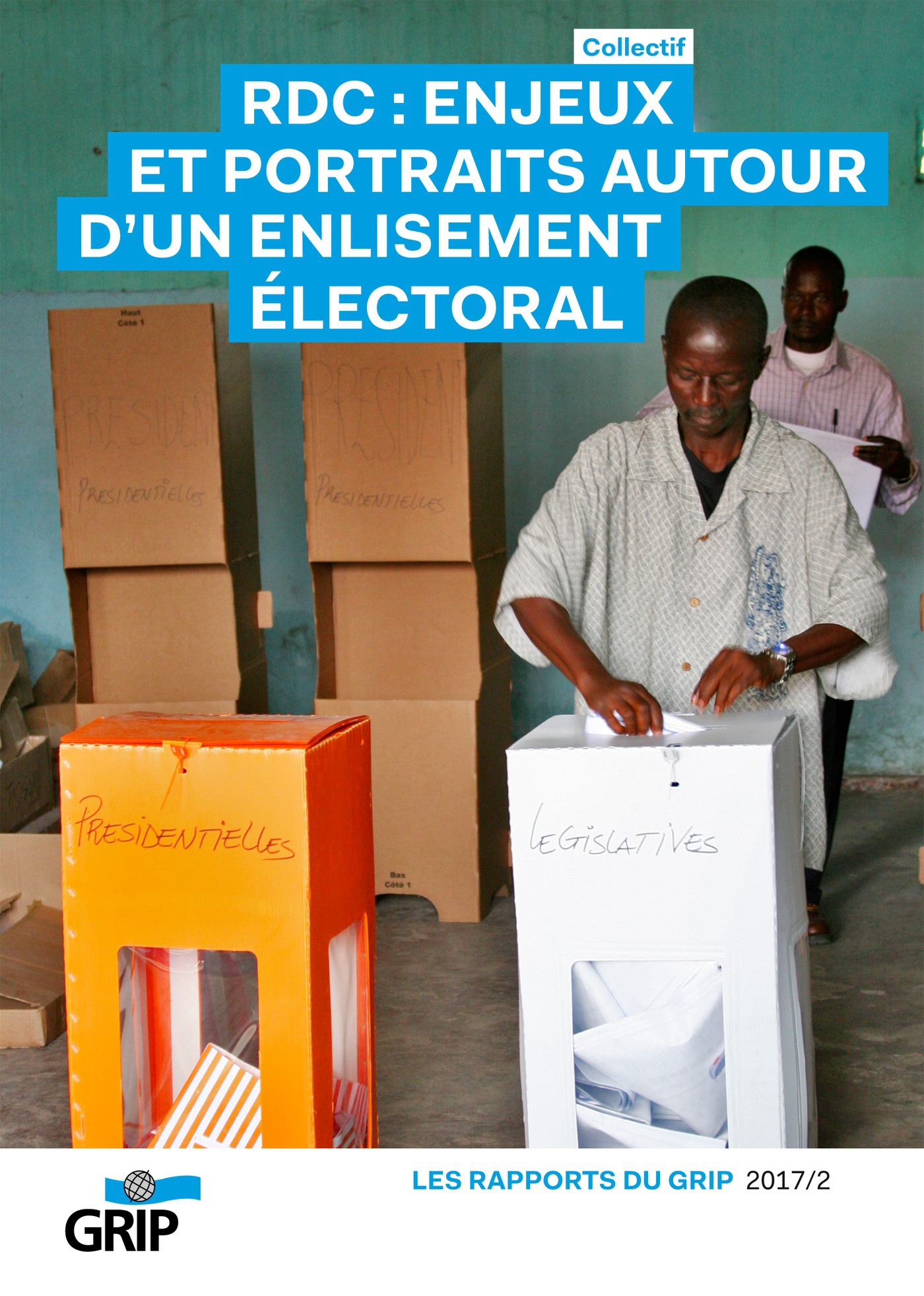 ebook cover of RDC : Enjeux et portraits autour d'un enlisement électoral, by Collectif