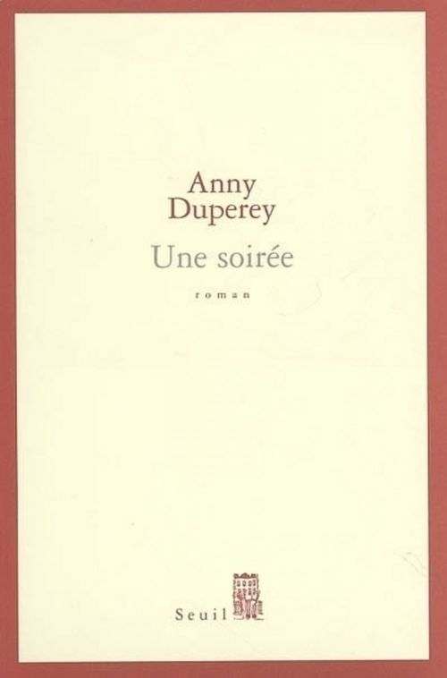 Couverture ebook de Une soirée, de Duperey Anny