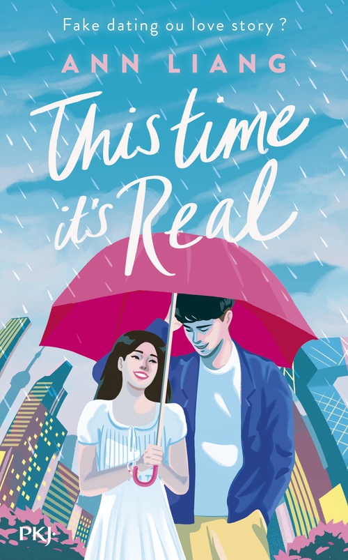 Couverture ebook de This time it's real, de Ann Liang
