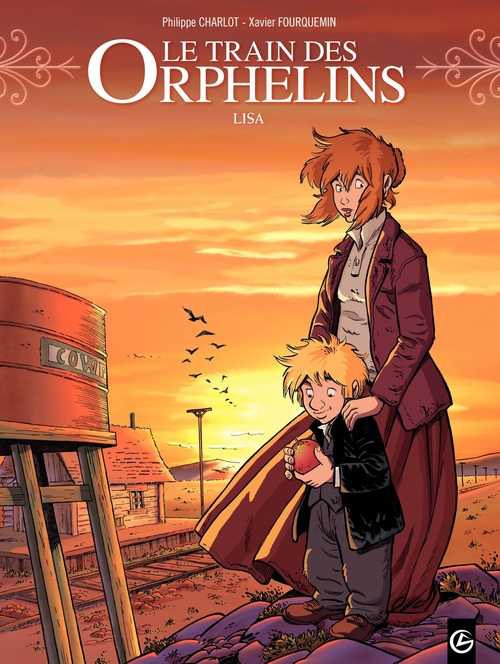 Couverture ebook de Le Train des orphelins - Tome 3, de Philippe Charlot, Xavier Fourquemin