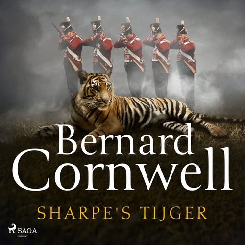 Couverture audiobook de Sharpe's tijger, de Bernard Cornwell