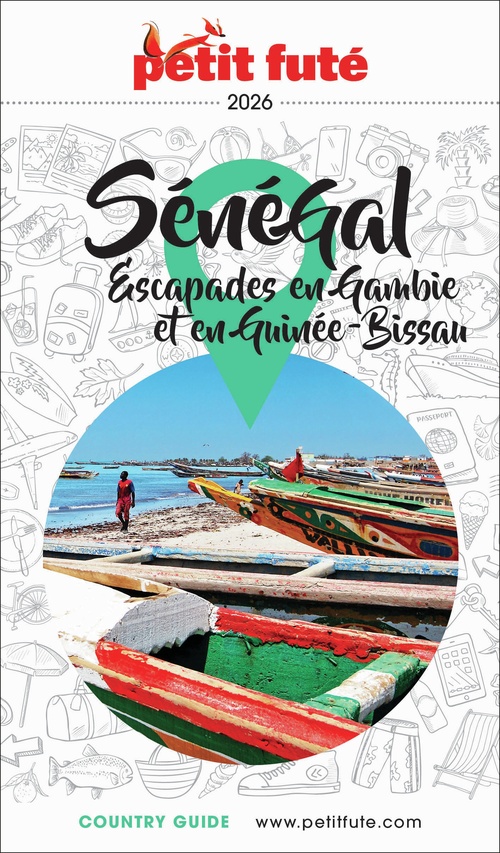 ebook cover of Guide Sénégal 2026 Petit Futé: Gambie - Guinée Bissau, by Collectif