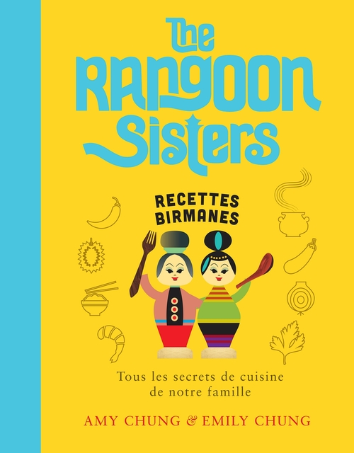 ebook cover of Rangoon Sisters, by Amy Chung, Emily Chung