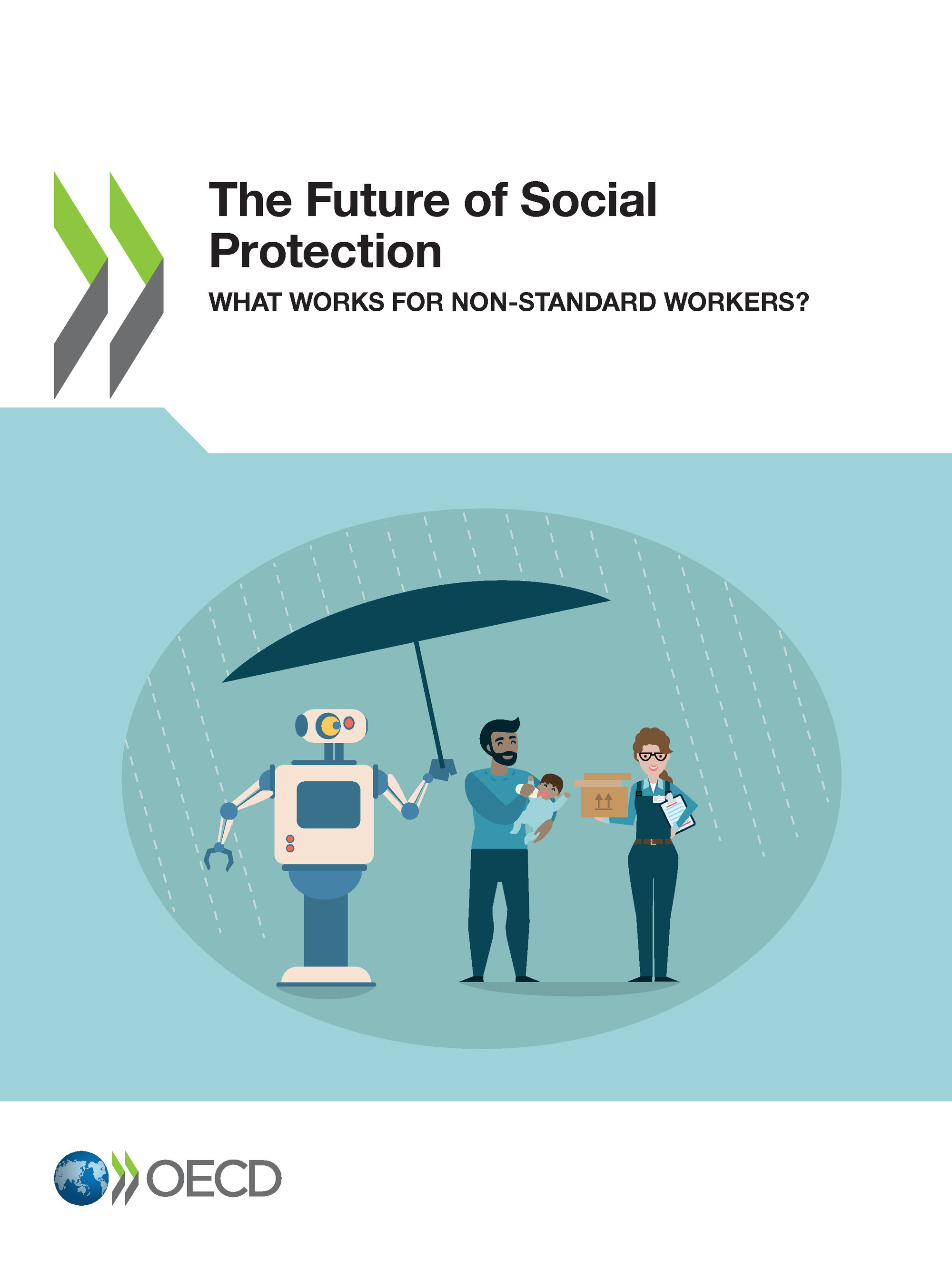 ebook cover of The Future of Social Protection, by Collectif