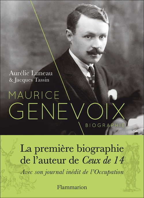 Couverture ebook de Maurice Genevoix, de Aurélie Luneau, Jacques Tassin