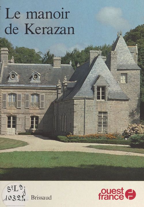 Couverture ebook de Le Manoir de Kérazan, de Philippe Brissaud