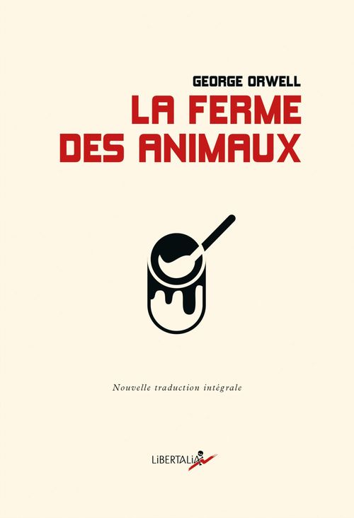 ebook cover of La Ferme des animaux, by George Orwell