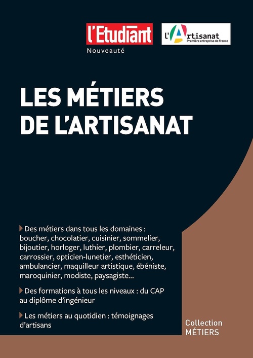 ebook cover of Les métiers de l'artisanat, by Daaisy Le corre