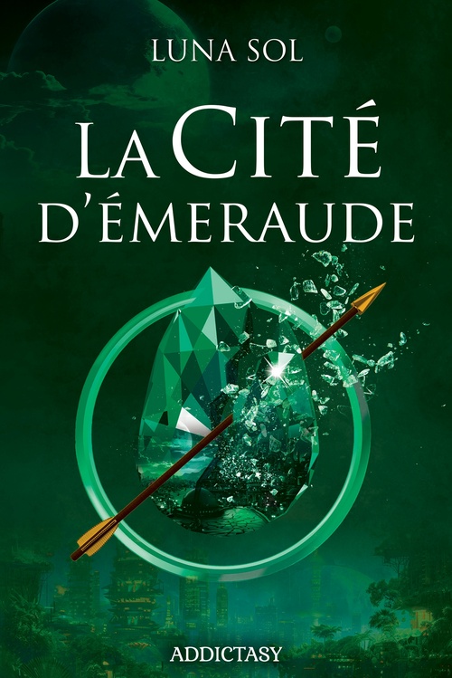 Couverture ebook de La Cité d'Émeraude, de Luna Sol