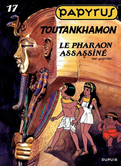 Couverture ebook de Papyrus - Tome 17 - Toutankhamon, de Lucien De gieter