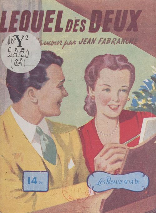 Couverture ebook de Lequel des deux, de Jean Fabranche