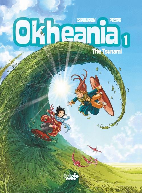 ebook cover of Okhéania - Volume 1 - The Tsunami, by Eric Corbeyran